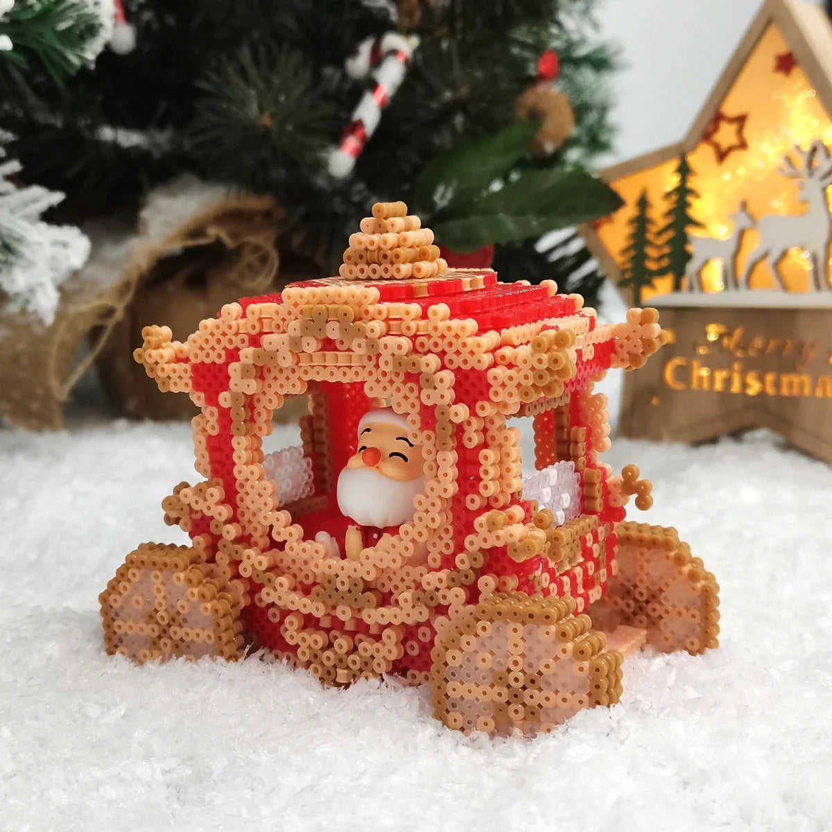 artkal fuse beads Christmas Carriage