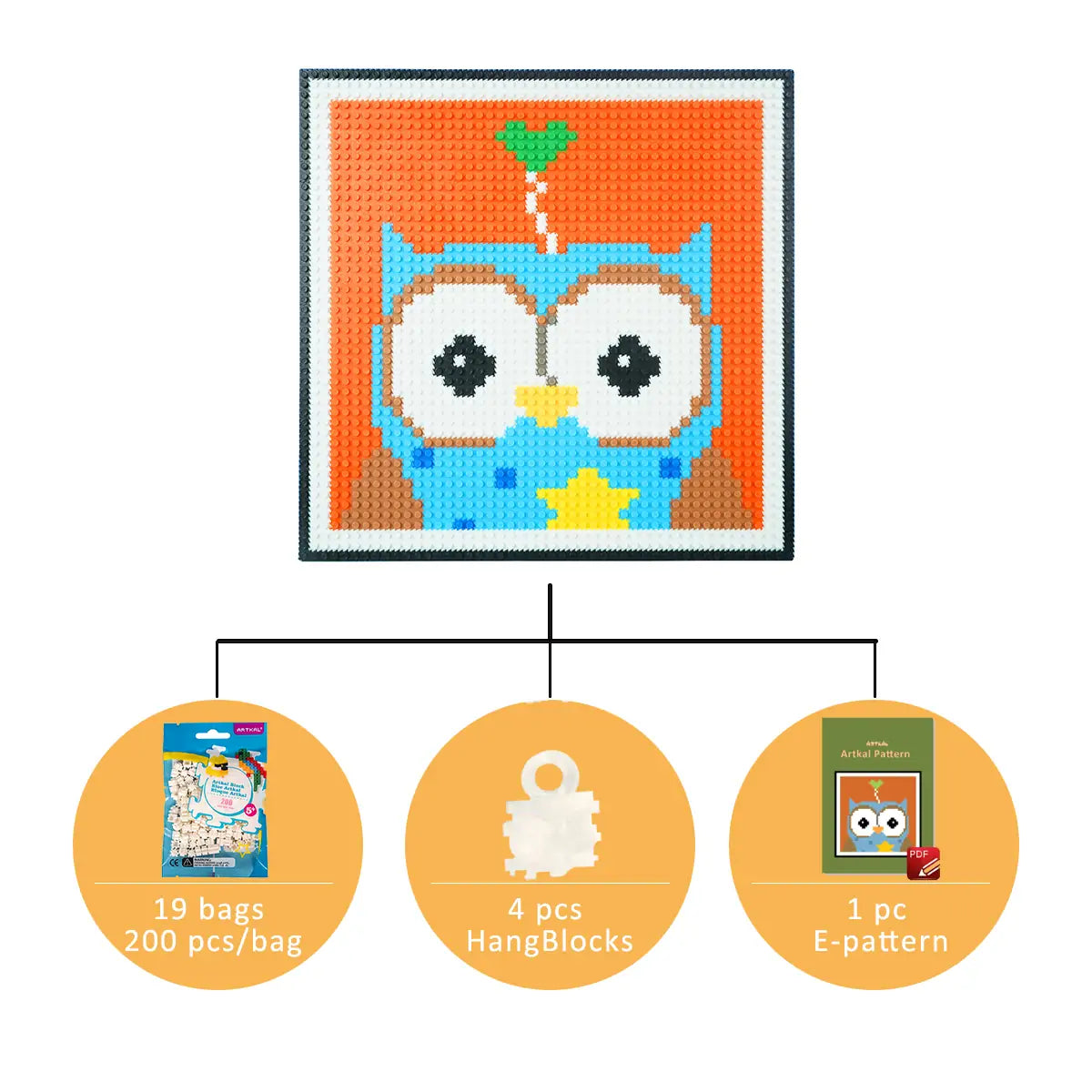 Owl Combo Building Blocks(3800pcs)