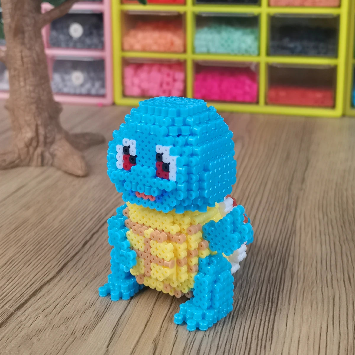 Artkal Fuse Beads Pokemon Squirtle with Beads, Pattern and Tools /Hama Perler Beads