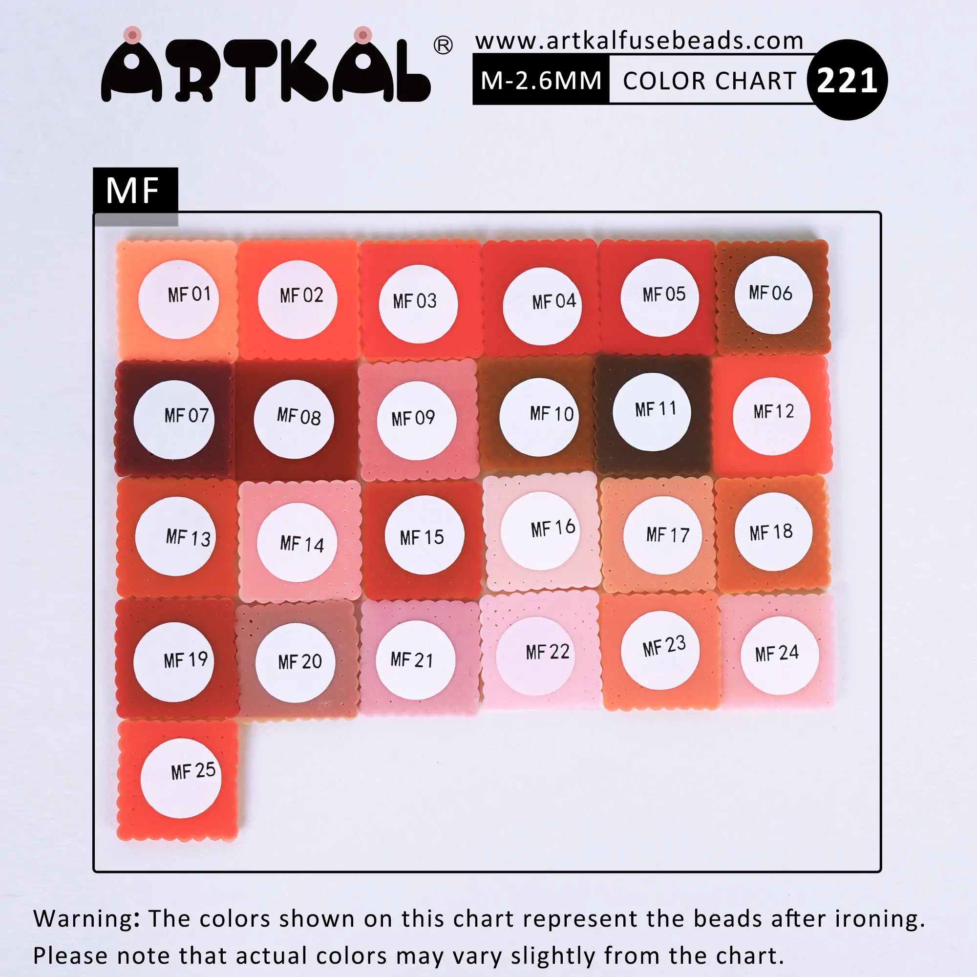 M-2.6mm 2000P Single Pack Mini Beads (MF)