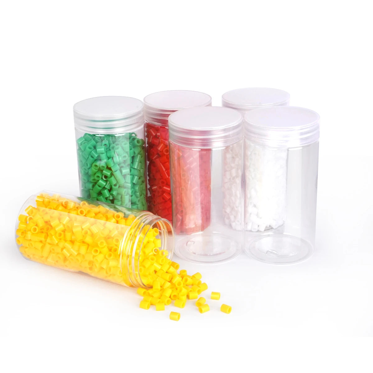 10pcs Cylinder Bead Storage