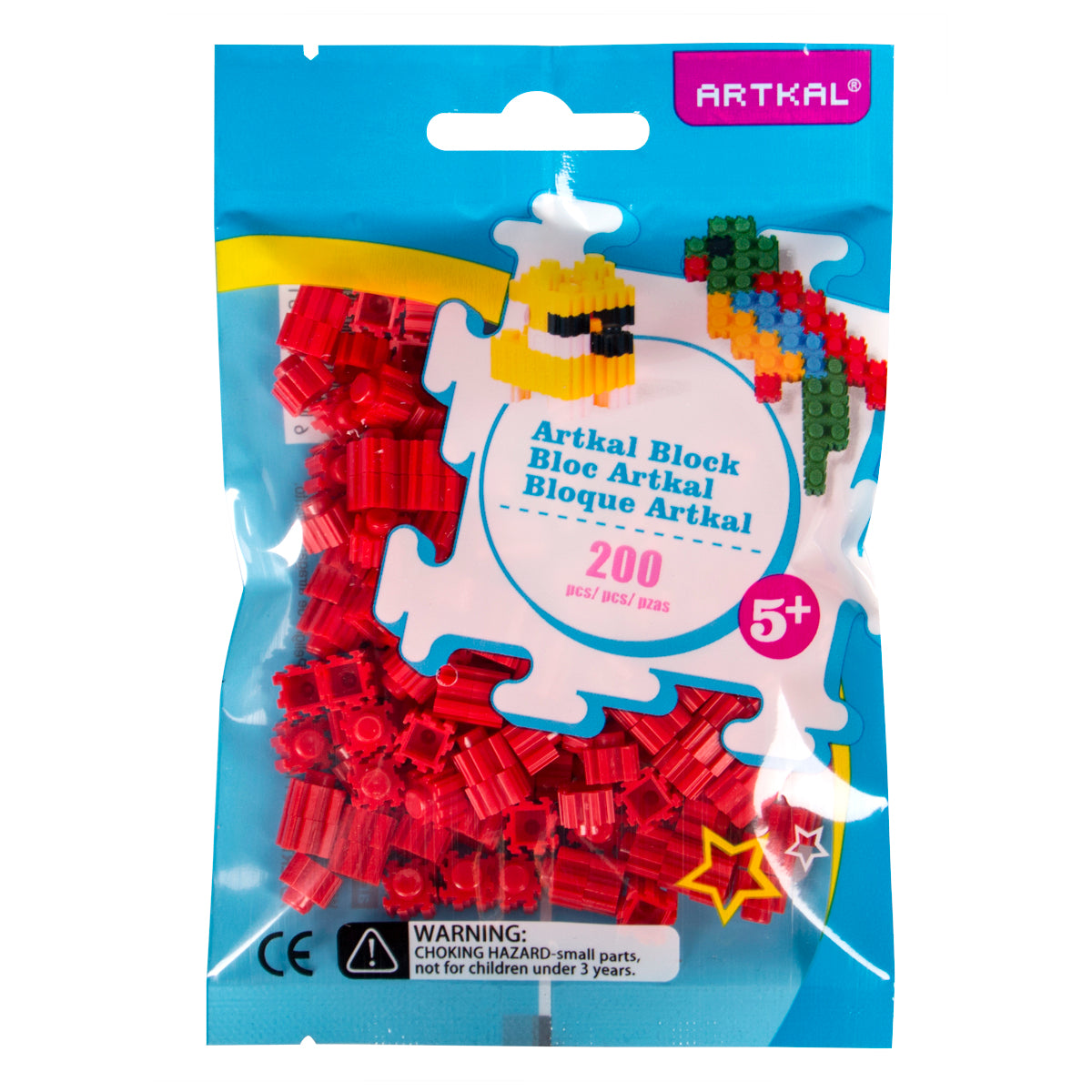 ARTKAL 200PCS Single Pack Building Blocks