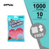 10 Bags 1000 Count Pack Midi S-5MM (SB1000-10 )
