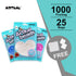 25 Bags 1000 Count Pack Midi S-5mm Artkal Beads (SB1000-25 )
