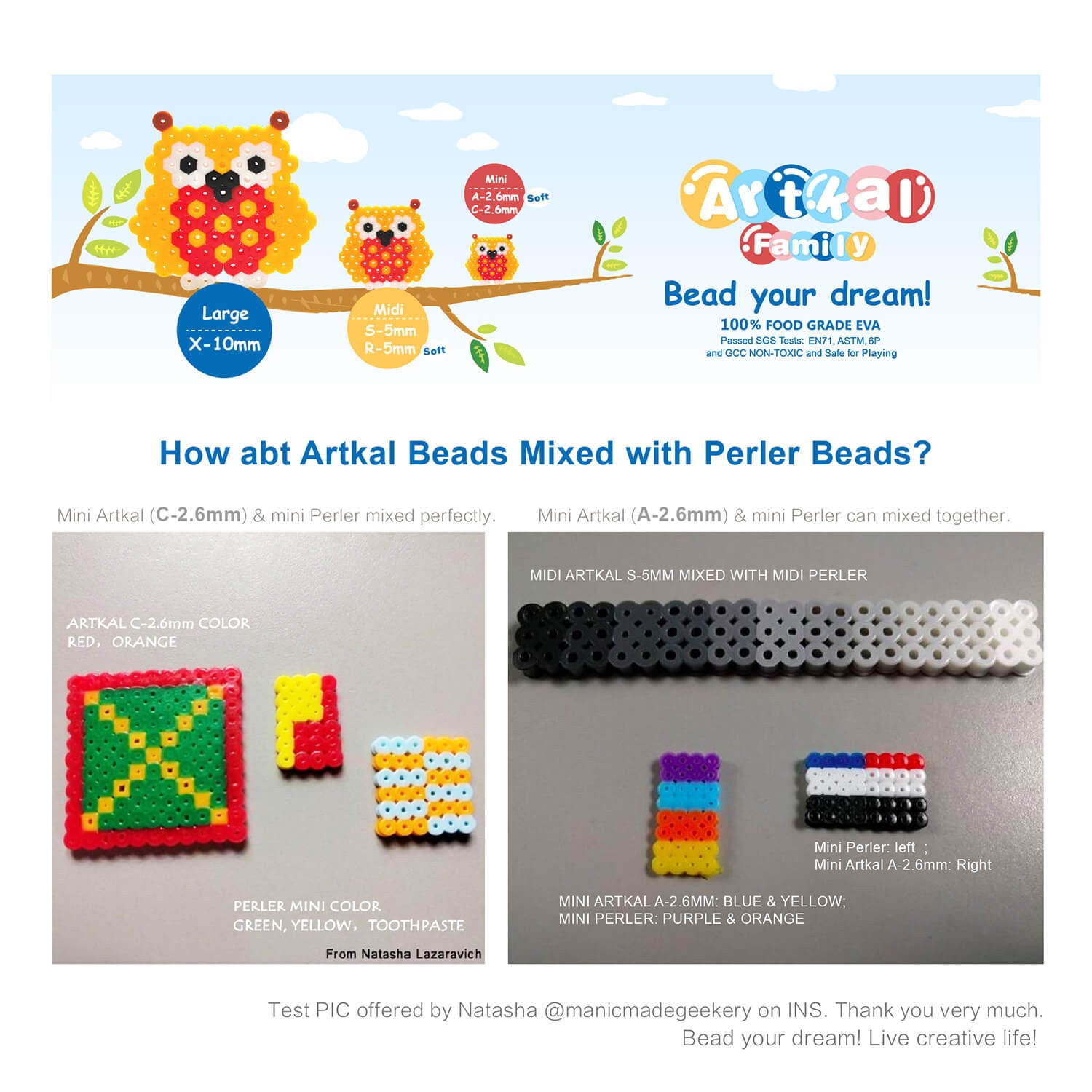 178 bags Mini C-2.6mm Set 1000 Count Pack (CB1000-F)