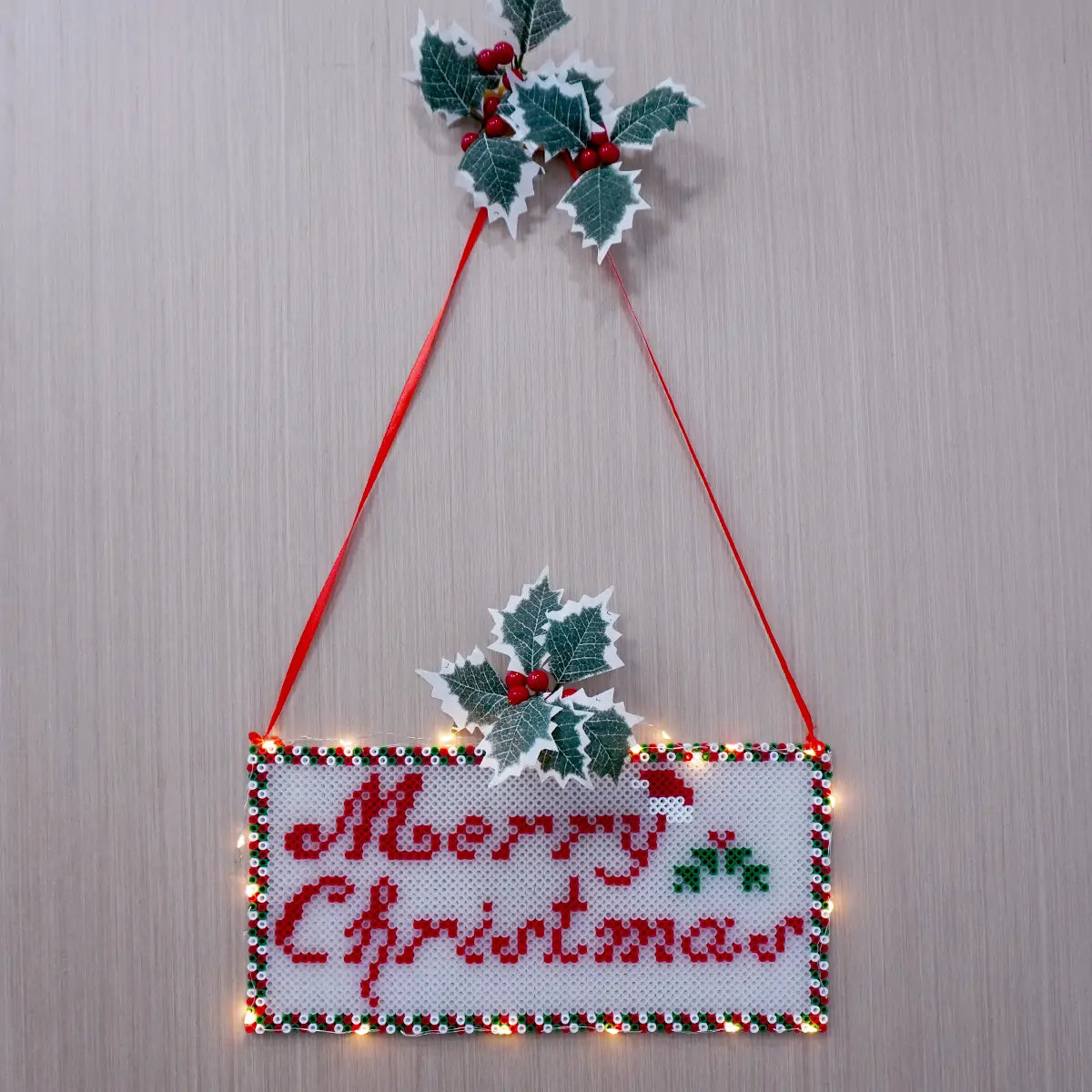 artkal beads christmas door decor