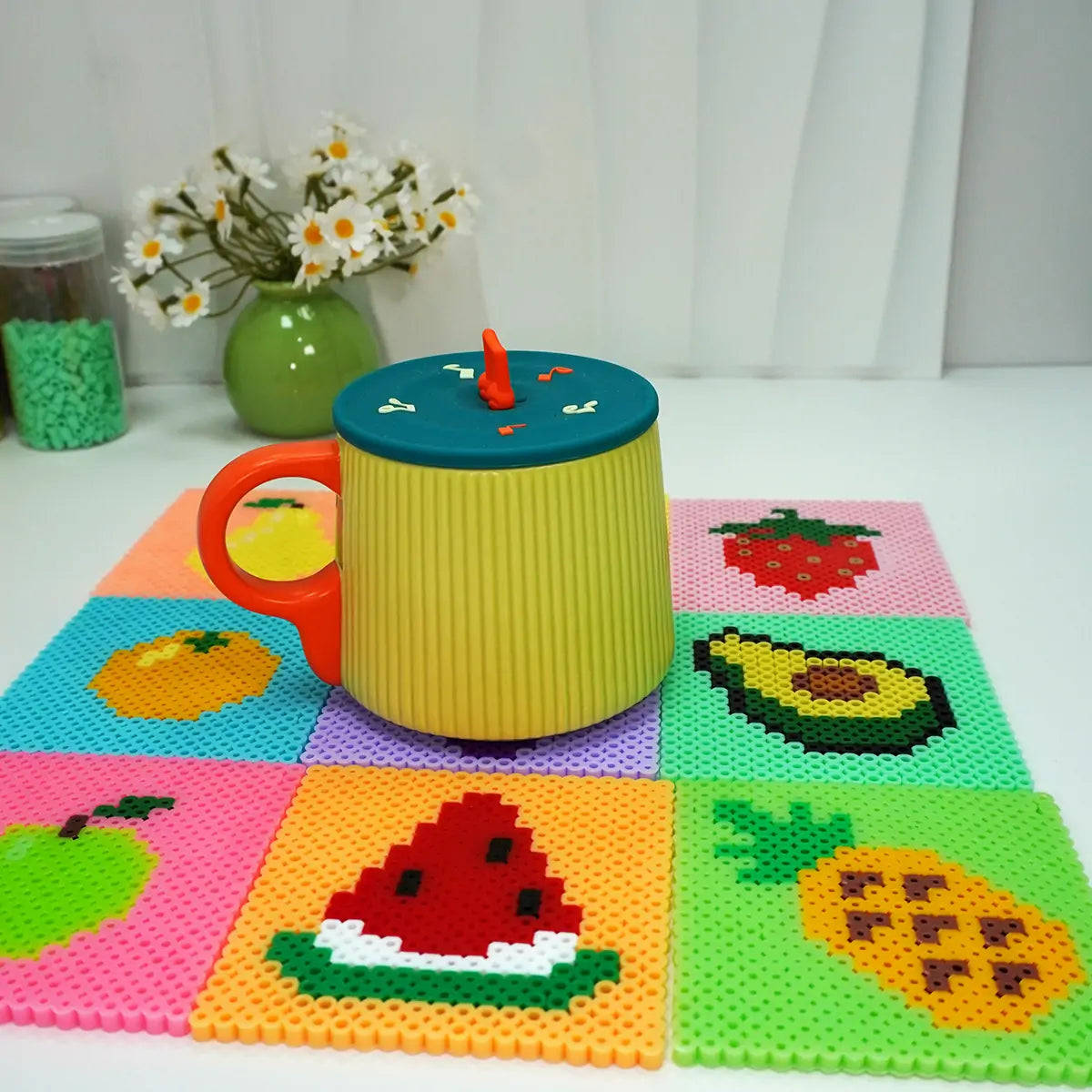 artkal beads Fruit Coasters