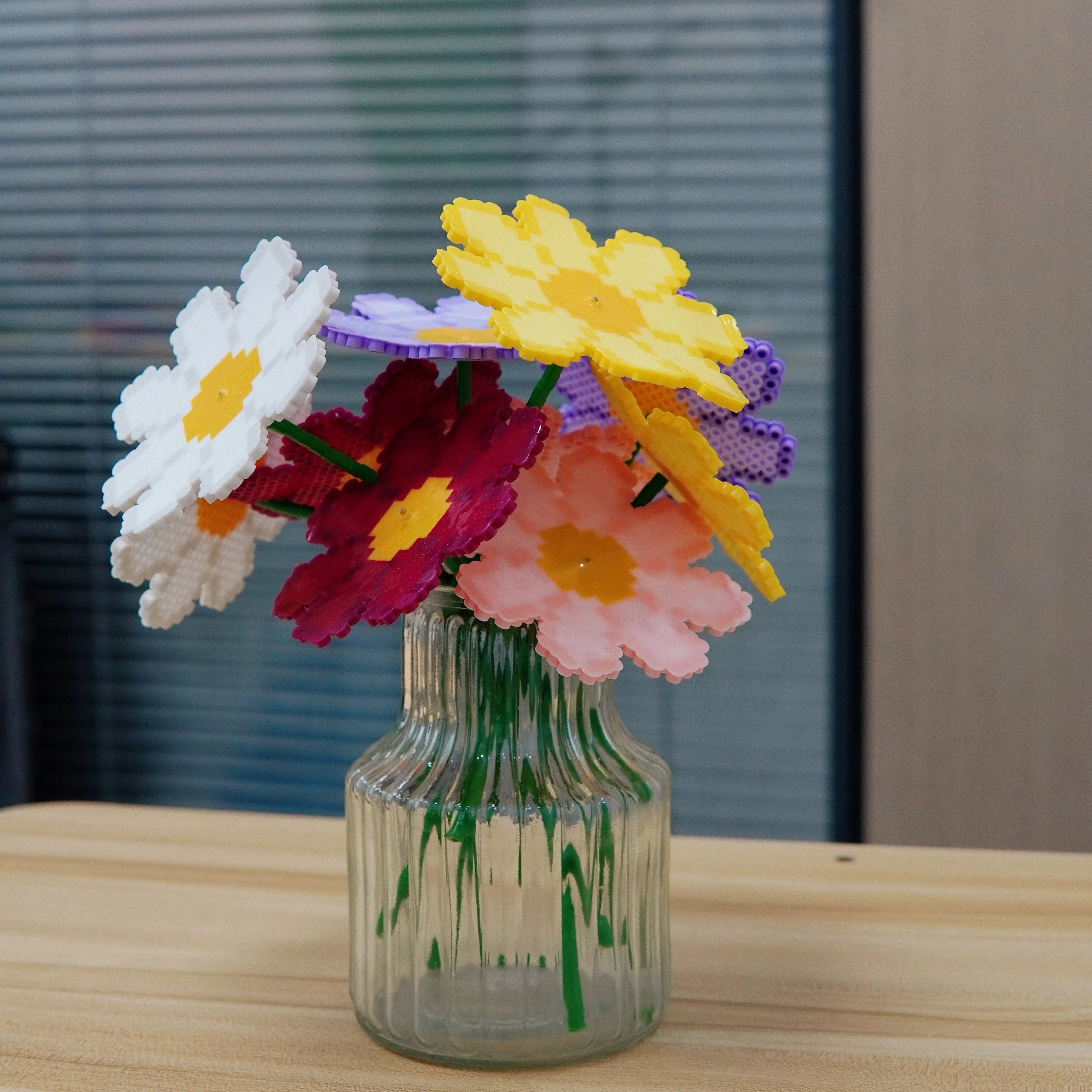 Cosmos Flowers in a Vase