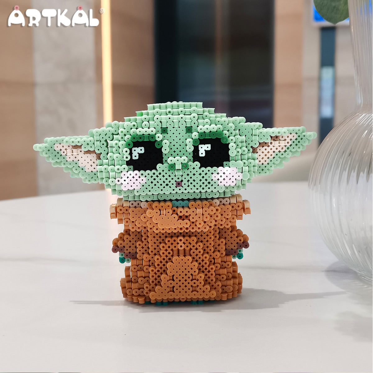 Patrún Baby Yoda Artkal 3D - Sraith Star Wars (GL3-0001)