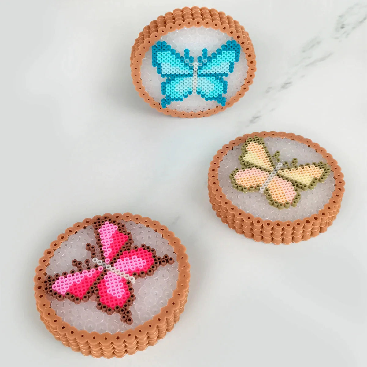 artkal fuse perlas mariposas decoración ideas