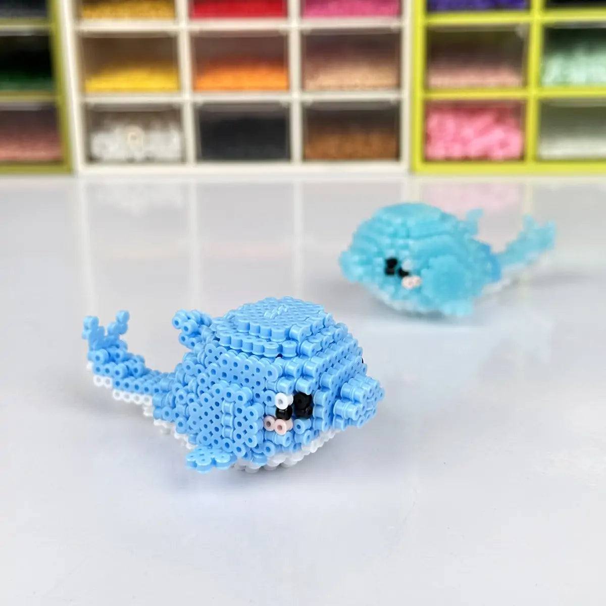 artkal fuse beads 3d dolphin