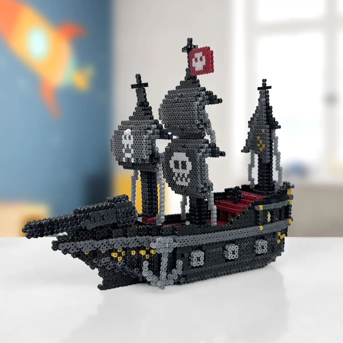 fusible artkal cuentas barco pirata