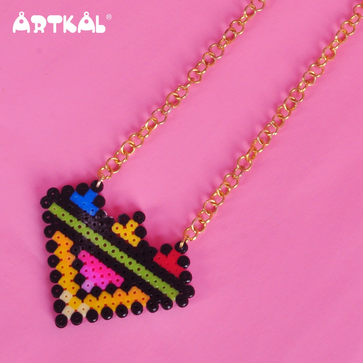 Pop Art - Halskette - Vun Mini Beads
