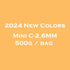 (2024 nye farver) C-500G i løs vægt