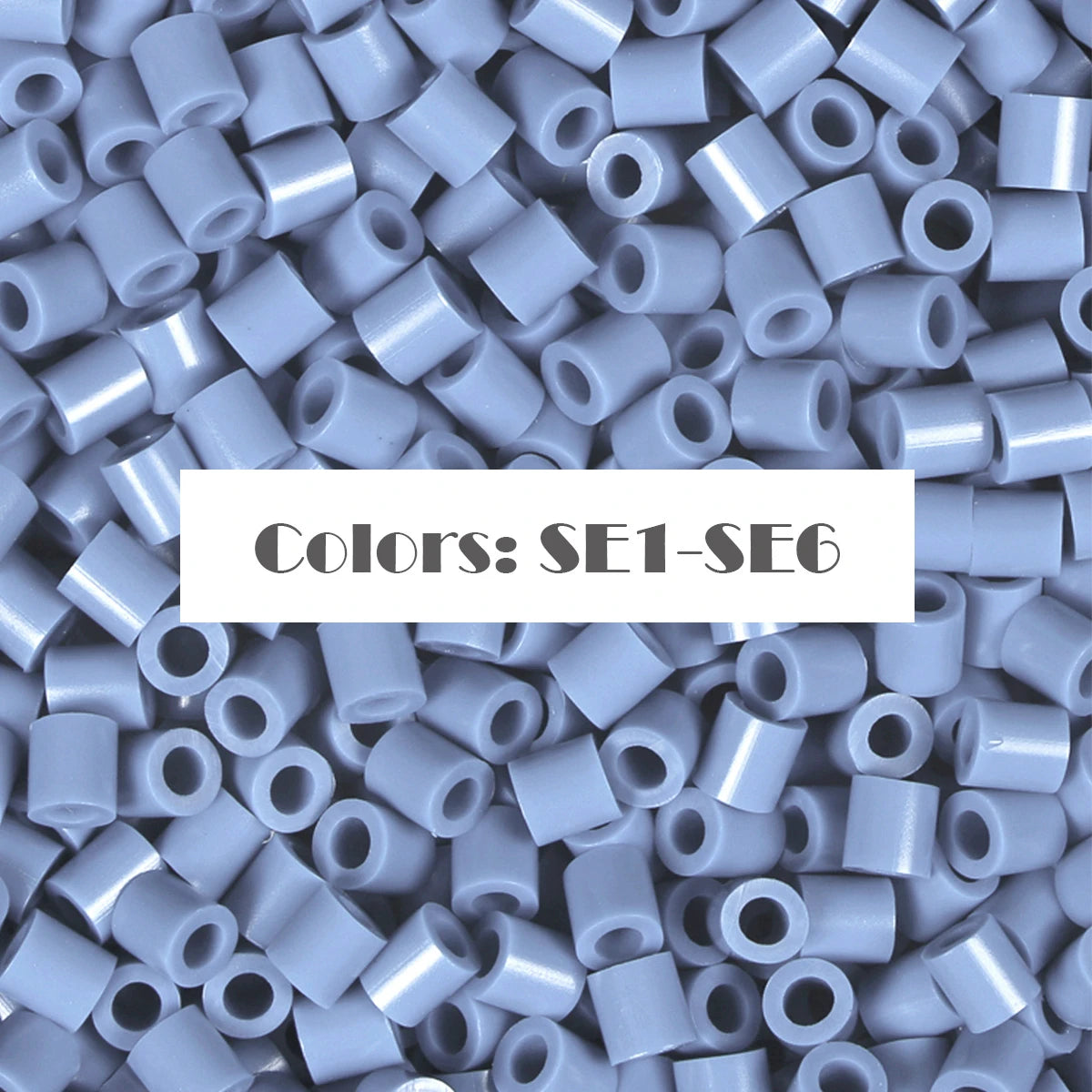 (SE1-SE6) Nouvelle série de couleurs Bleu S-1KG en vrac