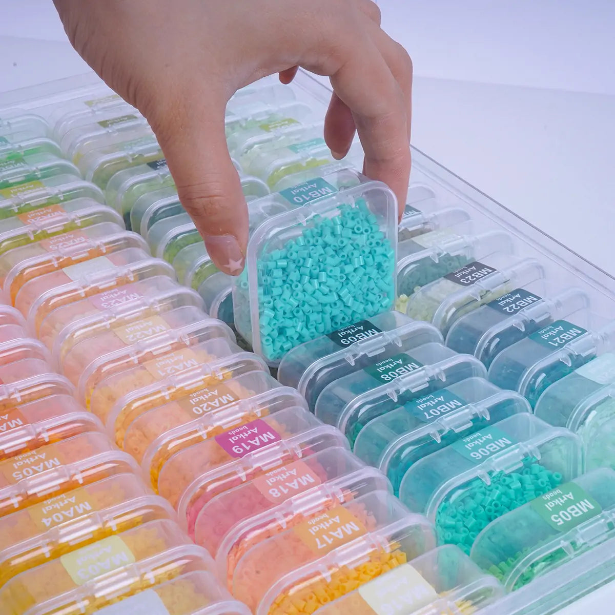 Mini Beads Storage Box Set – 60 PCS