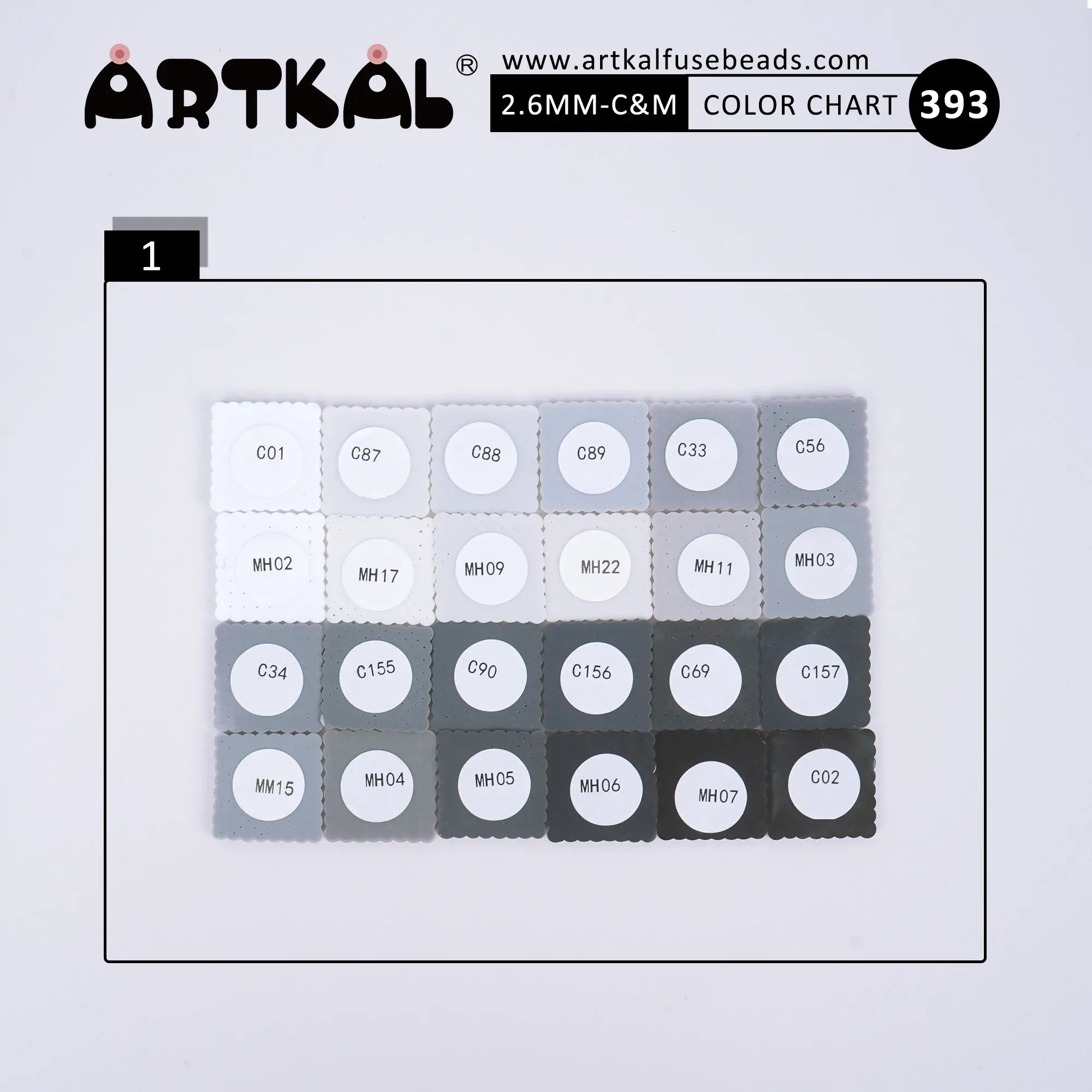 M-2.6mm 2000P Single Pack Mini Beads (MB)