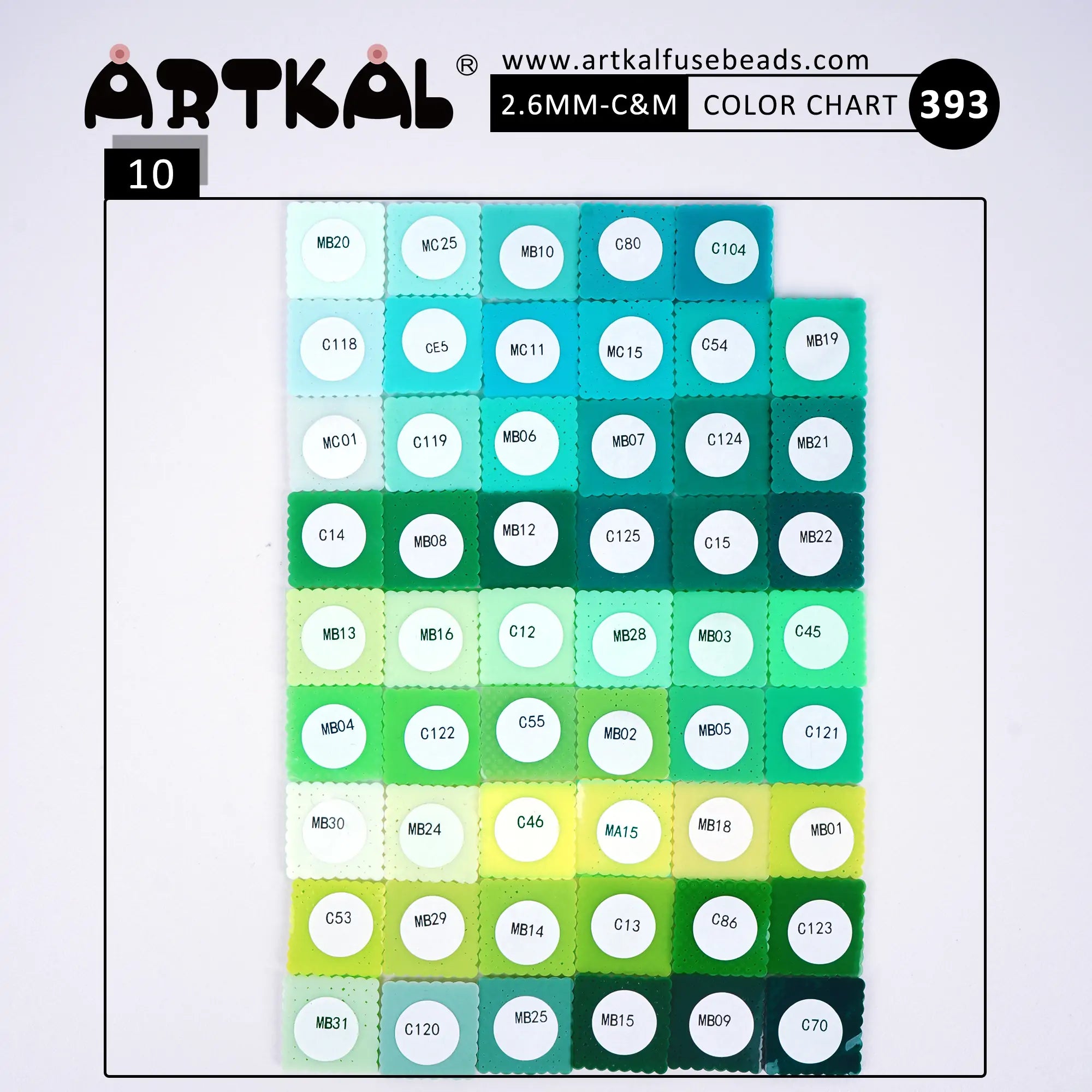 M-2.6mm 2000P Single Pack Mini Beads (MB)