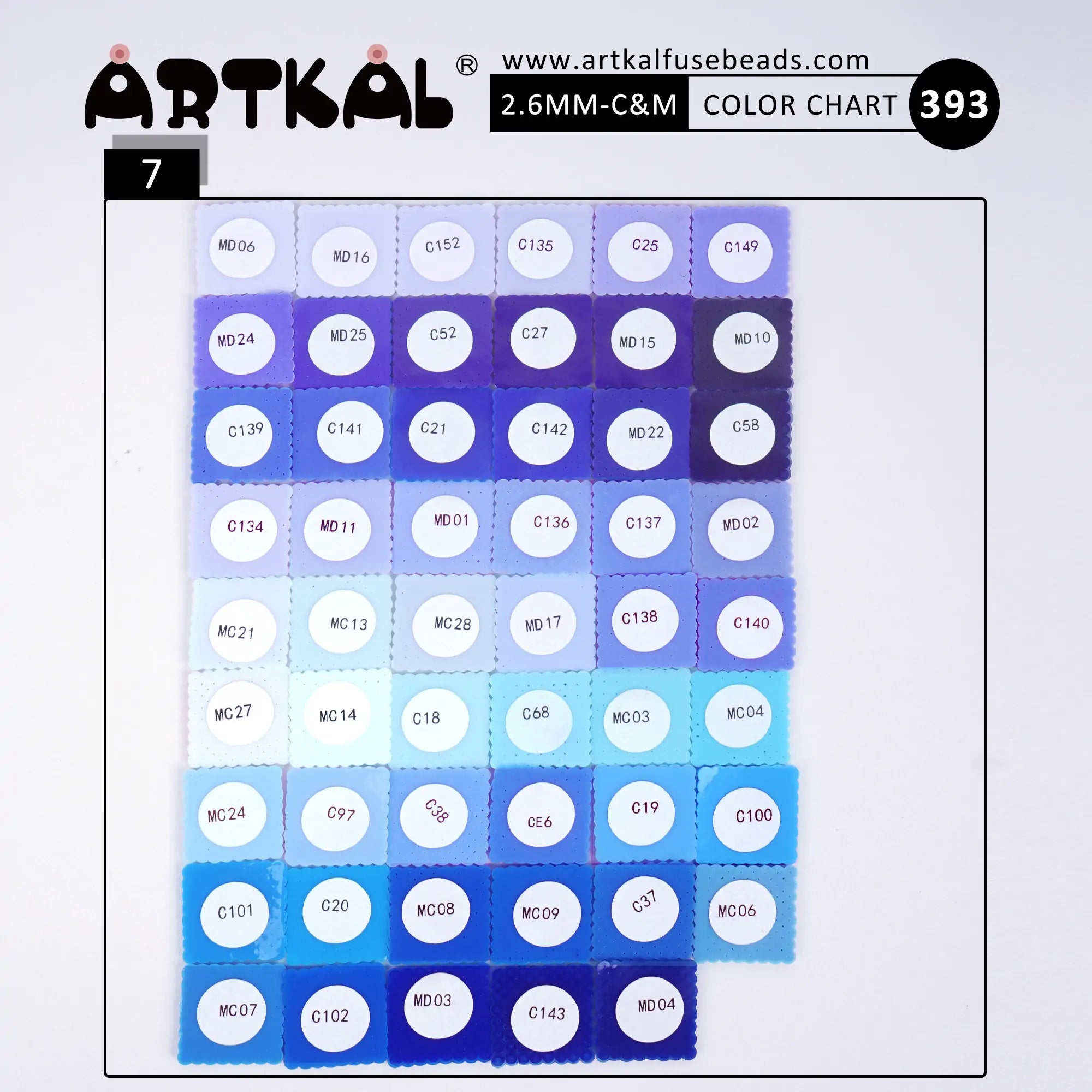 M-2.6mm 2000P Single Pack Mini Beads (MB)