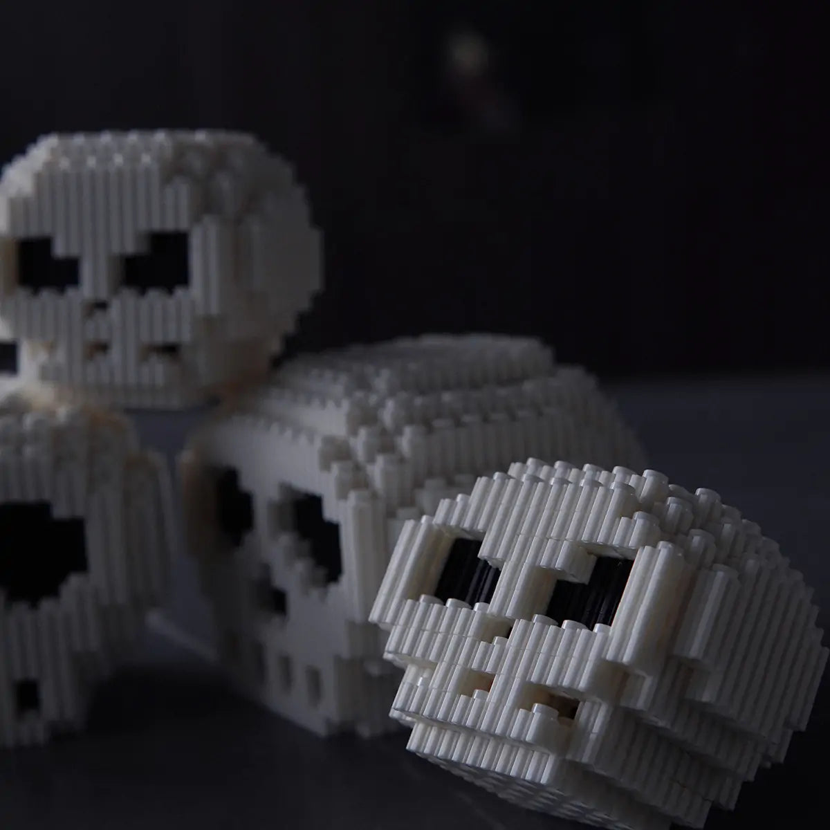 3D Building Blocks No.1006: Halloween Skulls(1600 pcs)