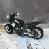 3D 黑色摩托車組合