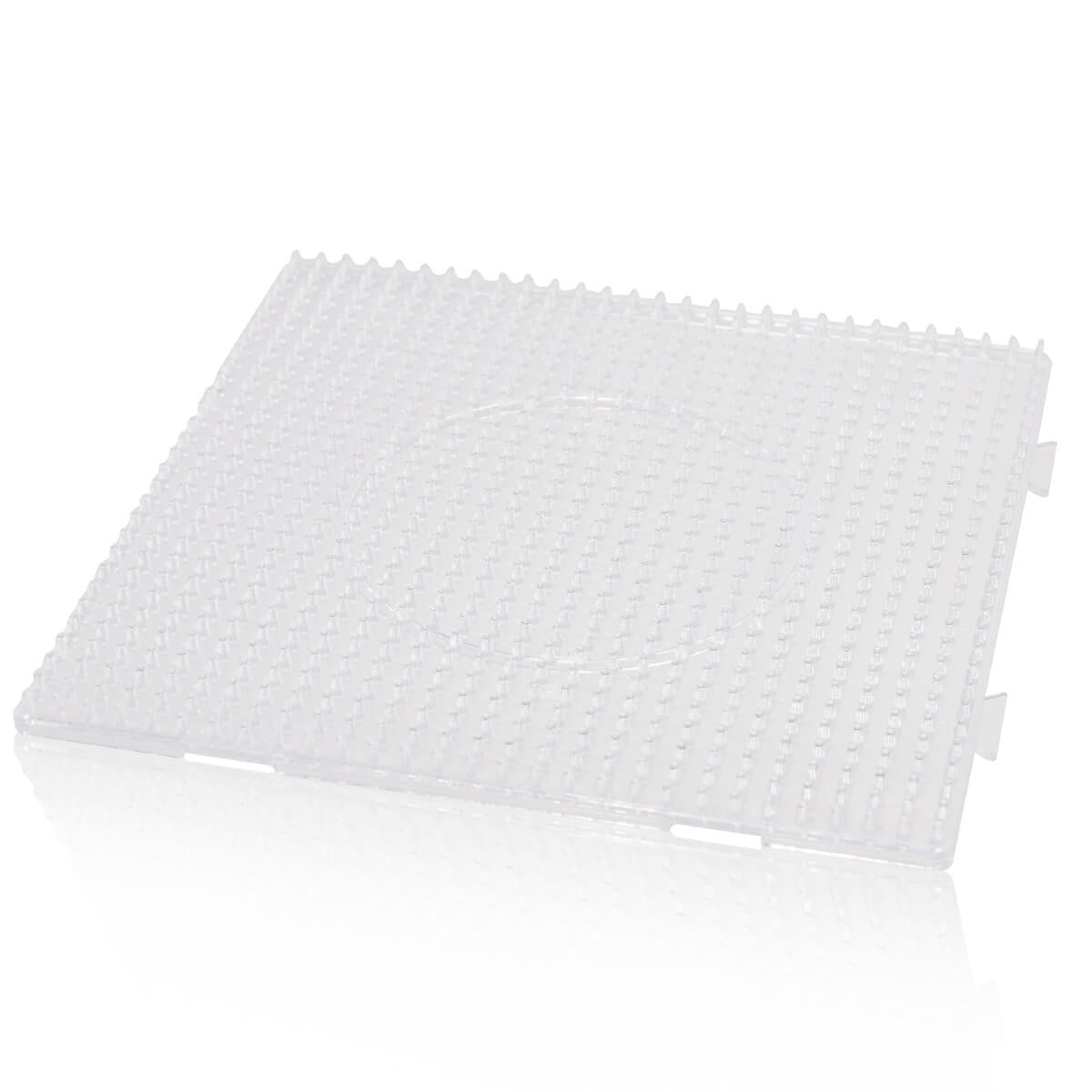 Artkalbeads 5mm Clear Large Square Pegboard for Midi Beads BP01-K