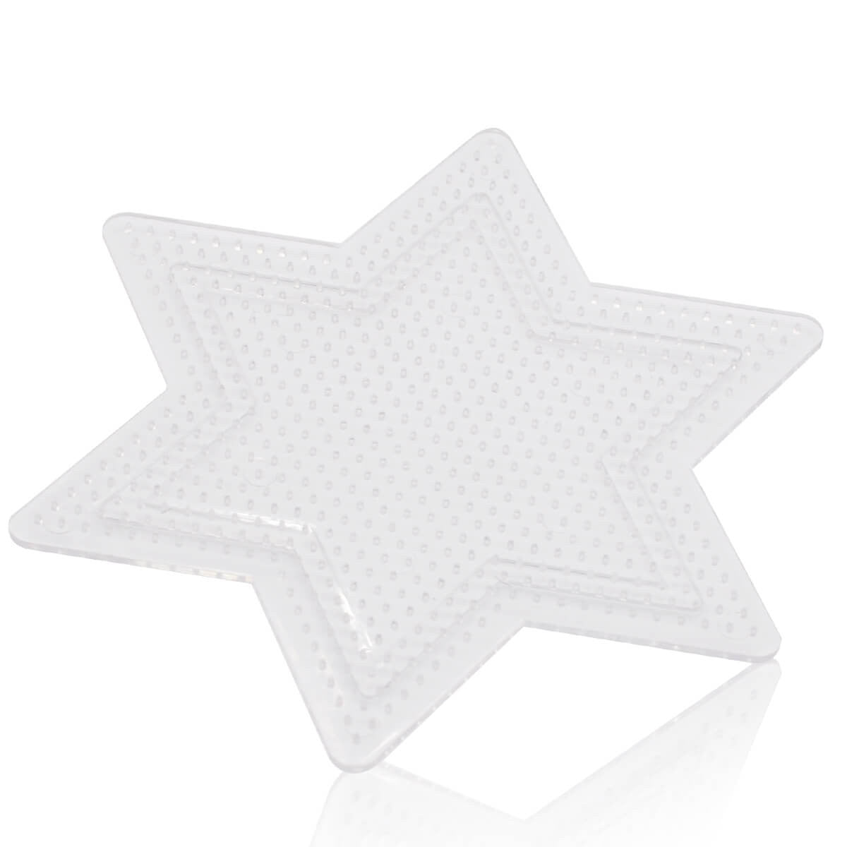 Artkal Clear Small star pegboard for mini 2.6mm beads CP04