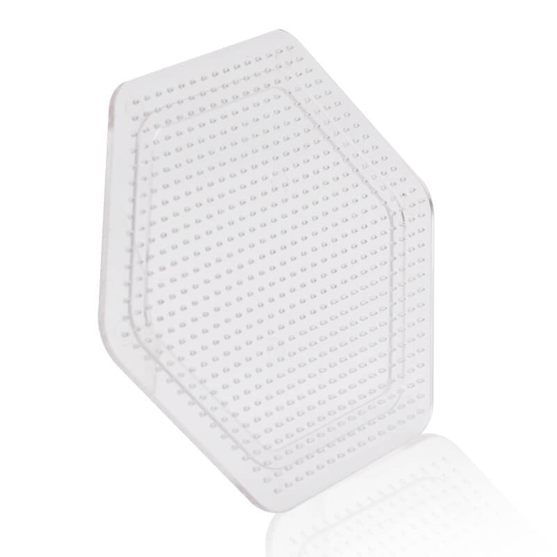 Artkal Clear Small Hexagon pegboard for mini 2.6mm beads CP05