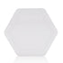 Artkal Clear Small Hexagon pegboard til mini 2.6 mm perler CP05