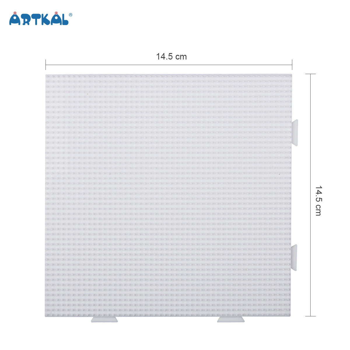 Artkal Large Square pegboard para mini contas de 2.6 mm -BCP01