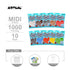 10 Bags 1000 Count Pack Midi S-5MM (SB1000-10 )