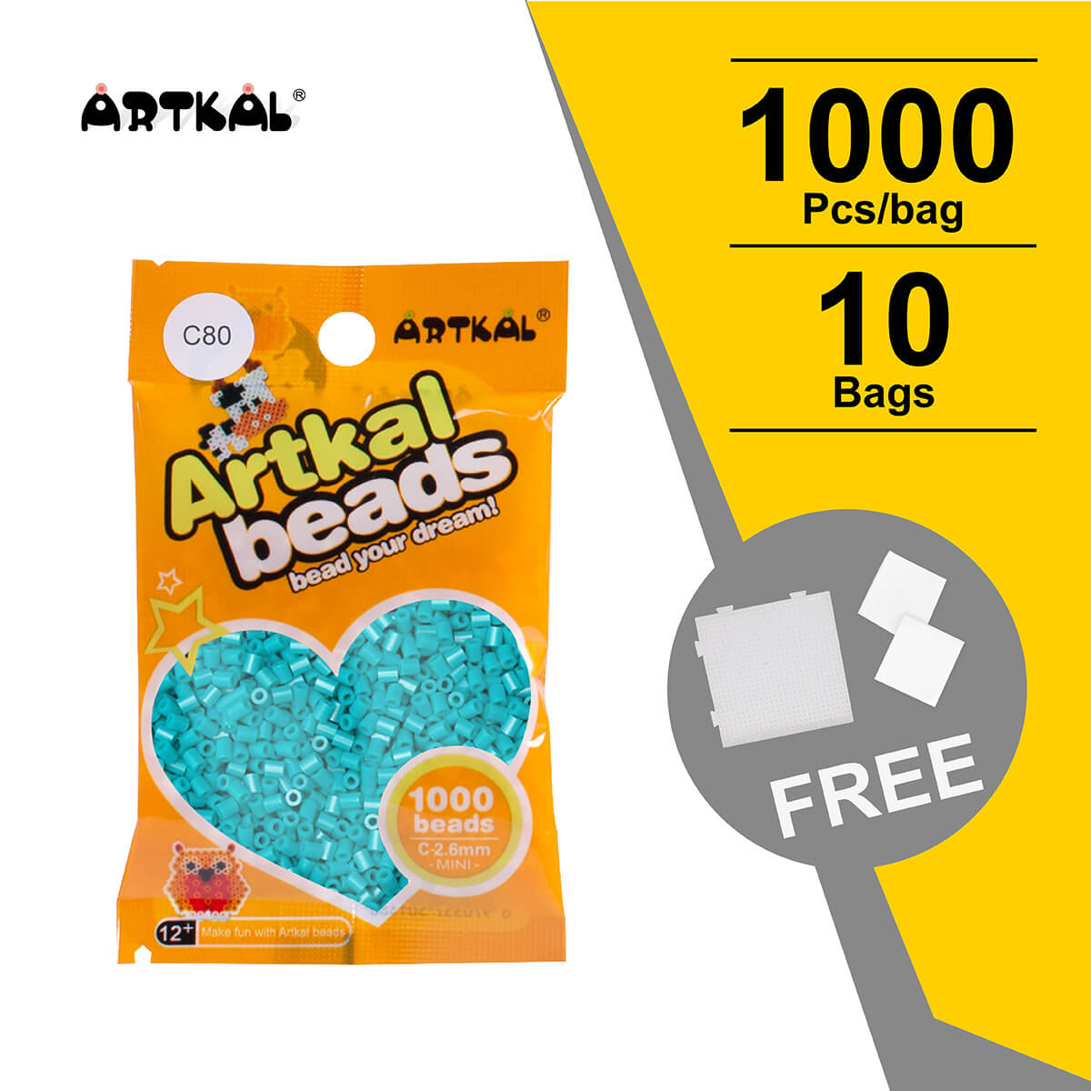 10 bags C-2.6mm 1000 Count Pack  (CB1000-10)