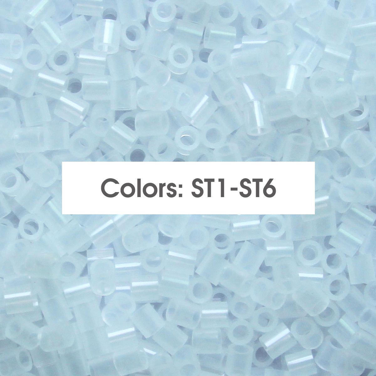 (ST1-ST7 gennemskinnelige farver) S-1KG i bulk