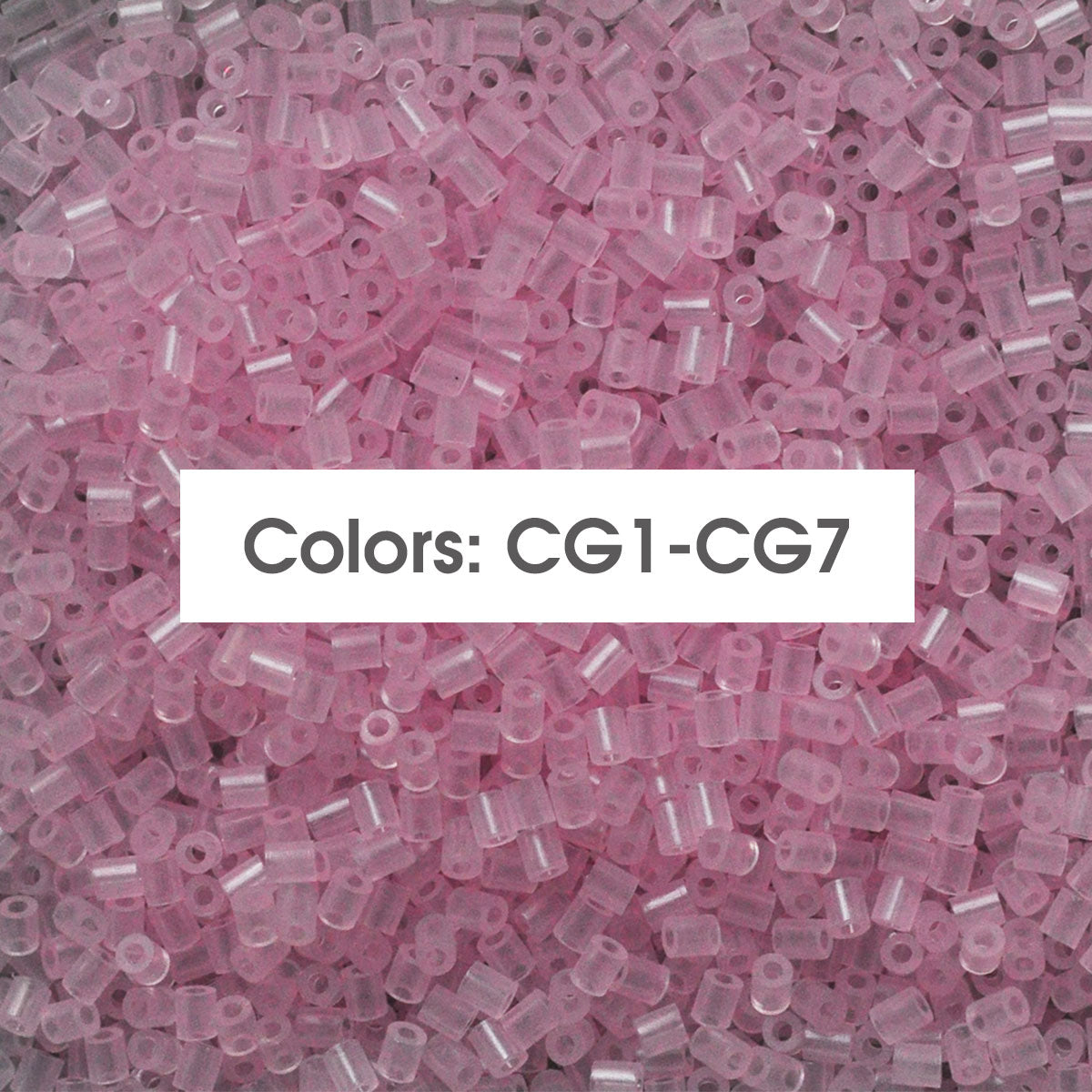 (CG1-CG7 Resplandor en colores oscuros) C-500G a granel