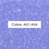 (ألوان AU1-AU4 للأشعة فوق البنفسجية) A-500G بكميات كبيرة