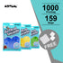 159 Bags Full Solid Colors Set 1000 Count Pack Midi S-5mm (SB1000-FS)