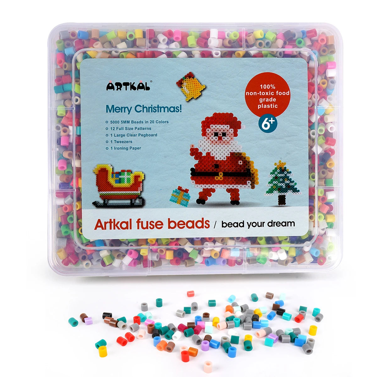 Kit de Noël Artkal - Boîte carrée