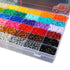Coffret de 36 couleurs Kit de perles midi S-5mm avec panneaux perforés, accessoires