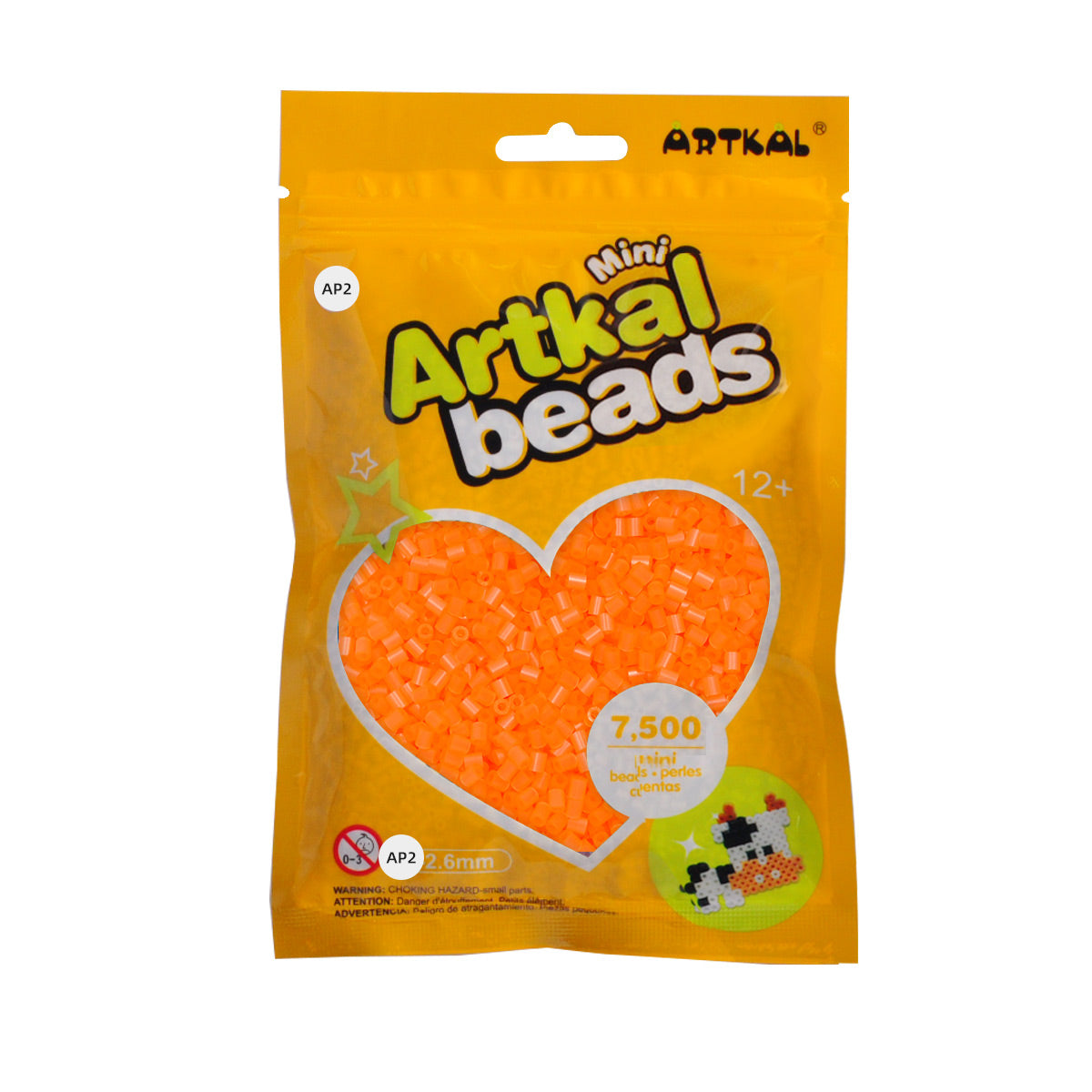 (AP1-AP7) A-2.6mm 7500P single pack mini artkal beads