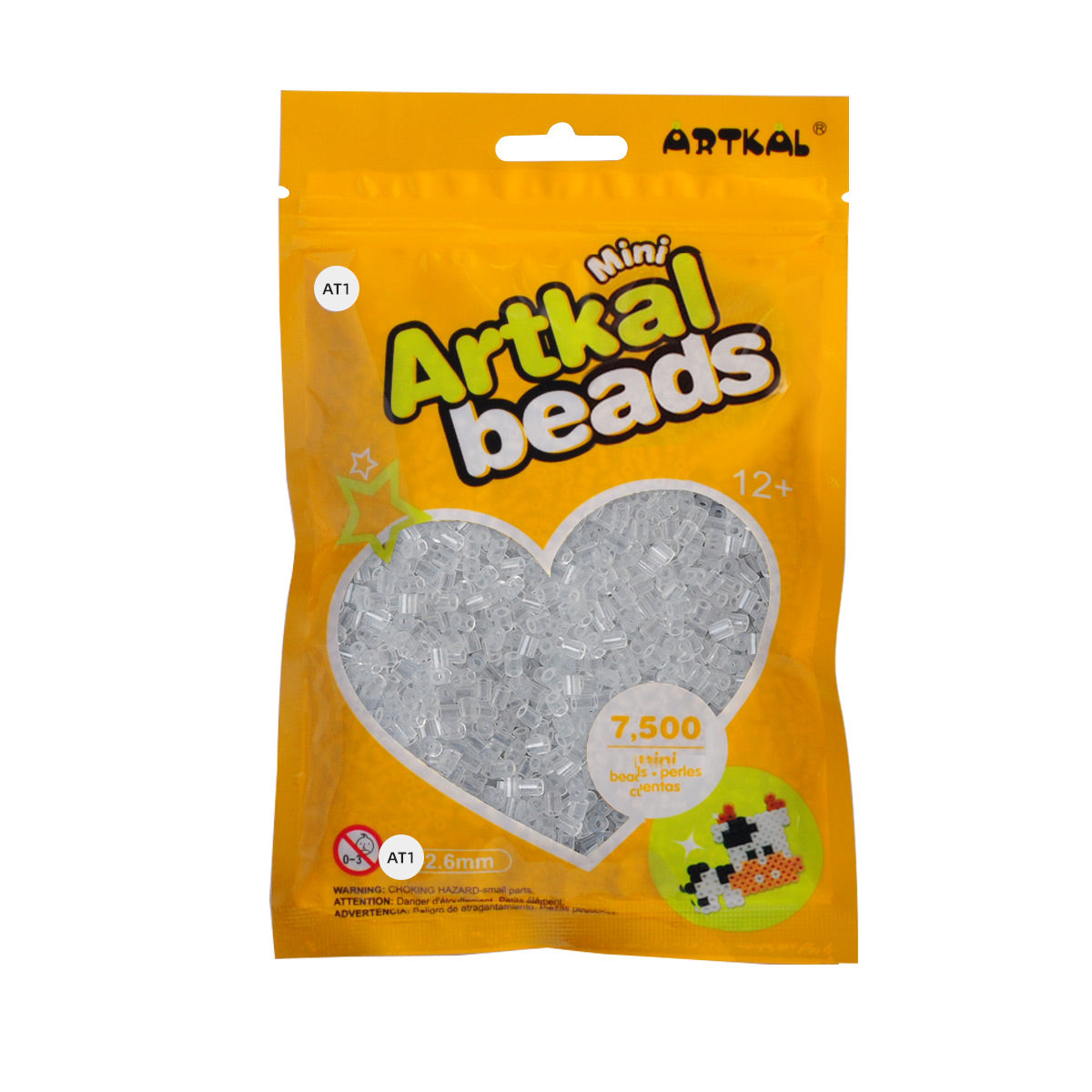 (AT1-AT7) A-2.6mm 7500P mini perles artkal pack unique